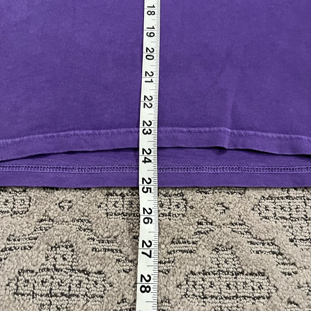 🎸 '21 Genesis Band I Can't Dance Album 2 Side Tour Reprint Purple Lucky Brand T - Picture 6 of 16